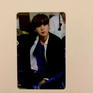 Suga photocard. BTS